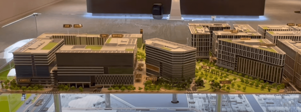 마곡VL르웨스트 고급실버타운 모델하우스 모형