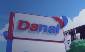 다날회사 간판 - 홈페이지 이미지